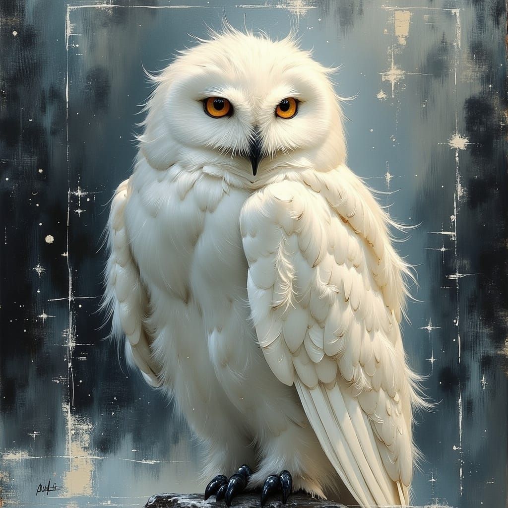 Proud Owl  by @Lady of the Thorns