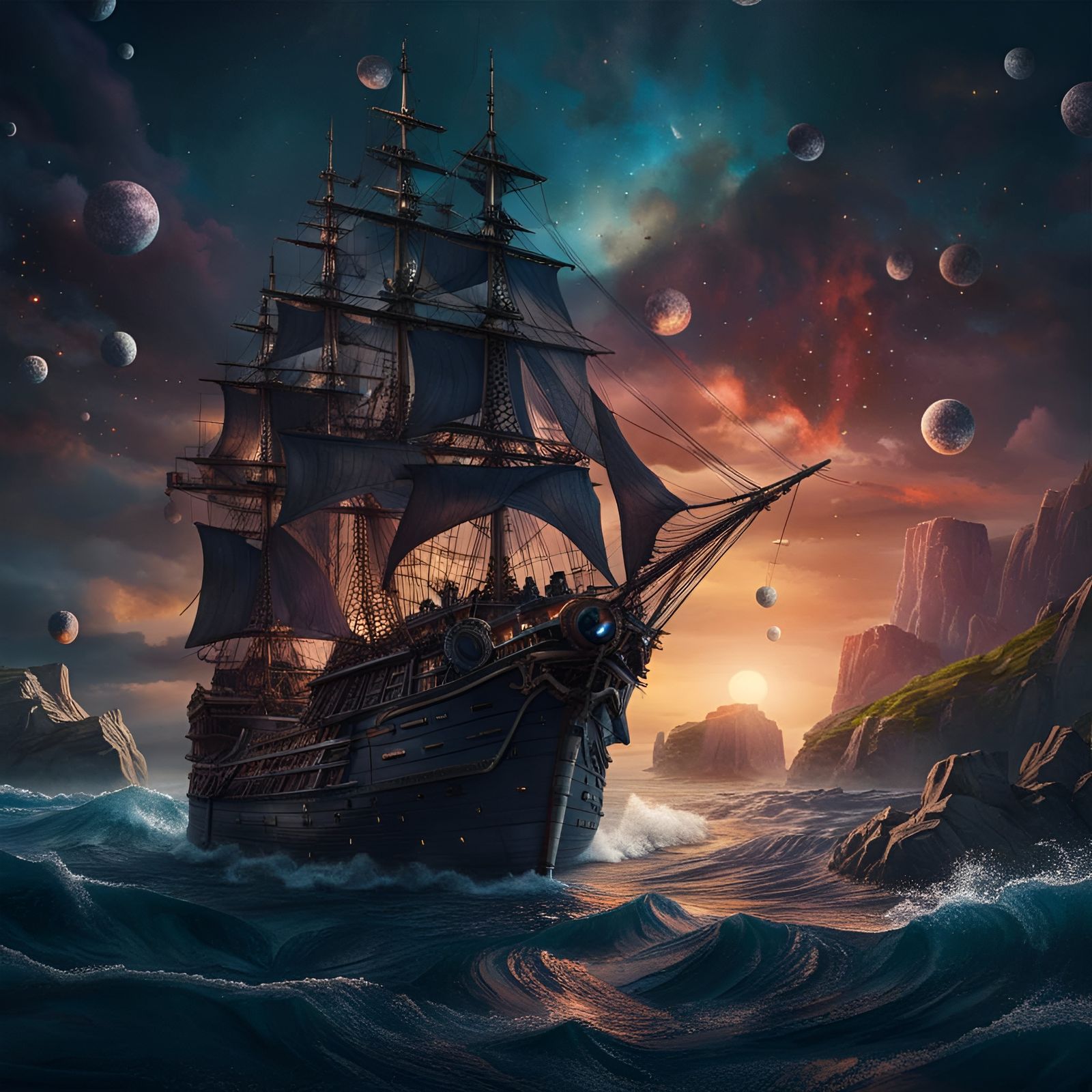 Sailing the Cosmic Sea