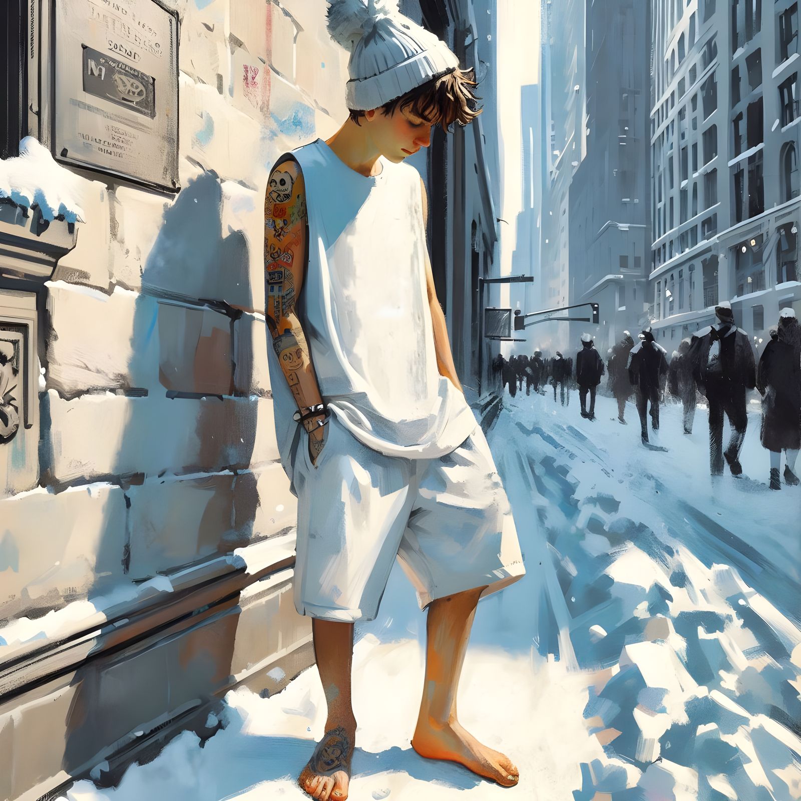 👣 Barefoot in the Snow (24)