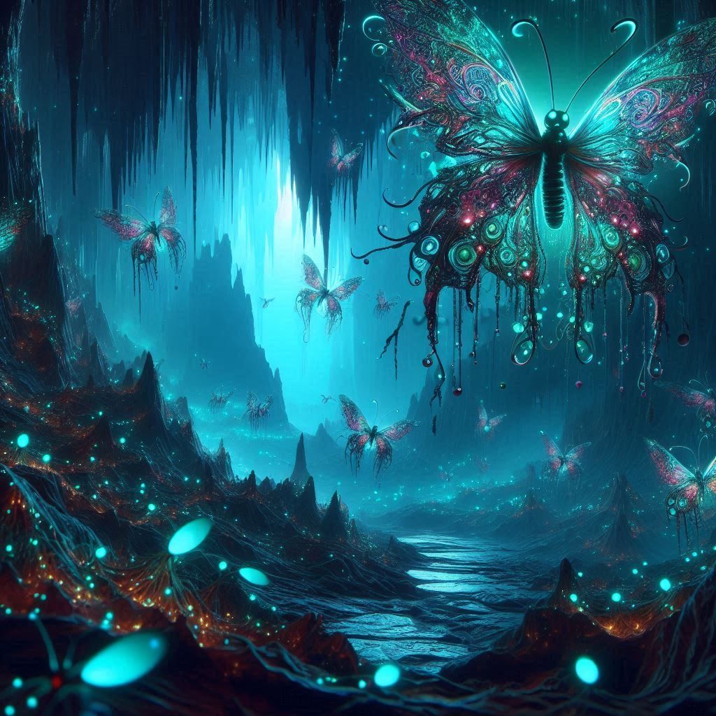 Poisonous Cave Butterfly