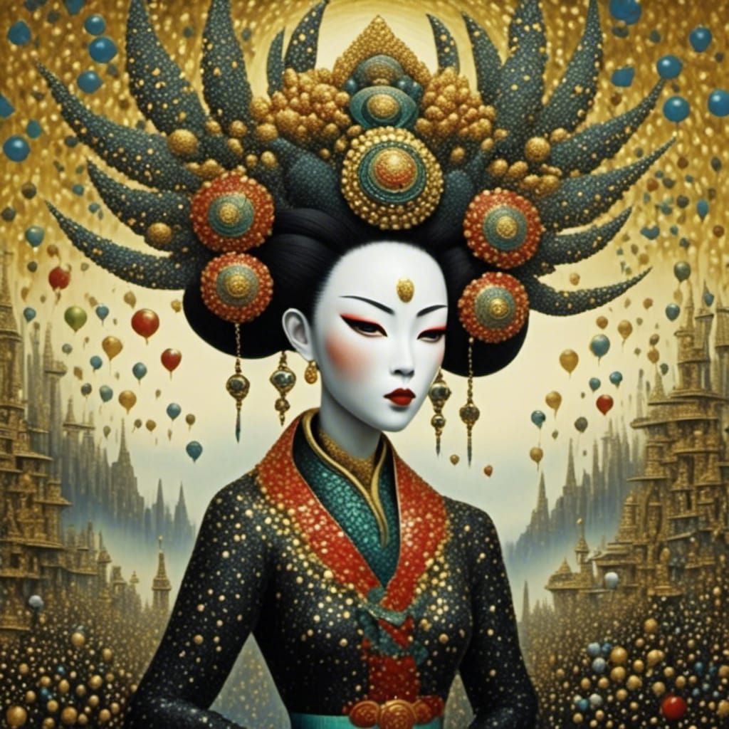 <lora:Destination Unknown:1.0> The Empress 