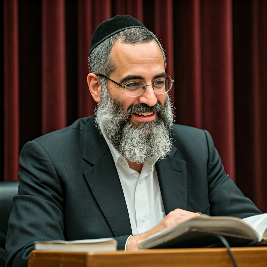Rabbi Lior Glazer Teaching a Lesson