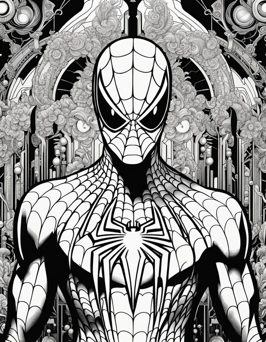 Spiderman koncept 3 - AI Generated Artwork - NightCafe Creator