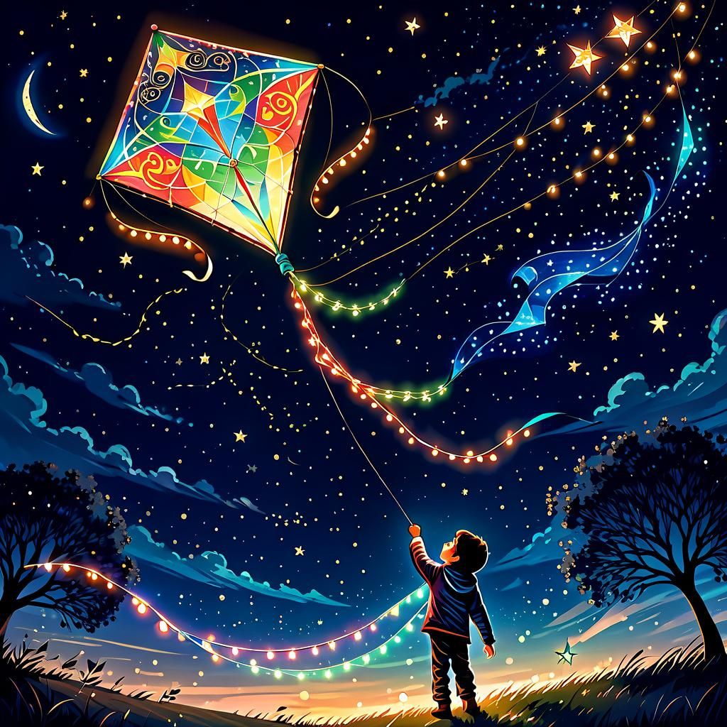 Night Flight  by @Bellemia