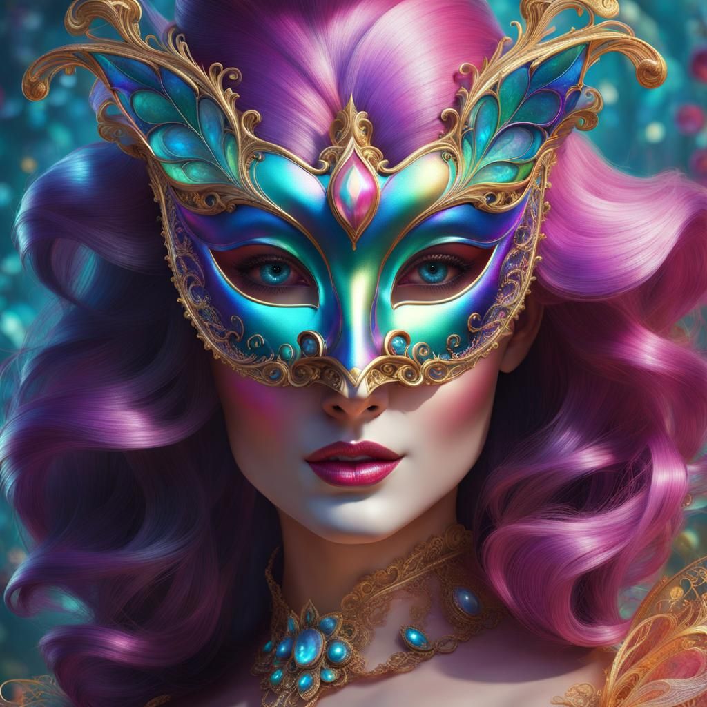 Masquerade Mask - AI Generated Artwork - NightCafe Creator