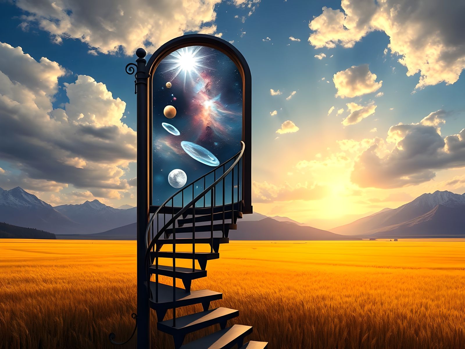 Flawed Stairway to Heaven's Door  by @Gary Murakami