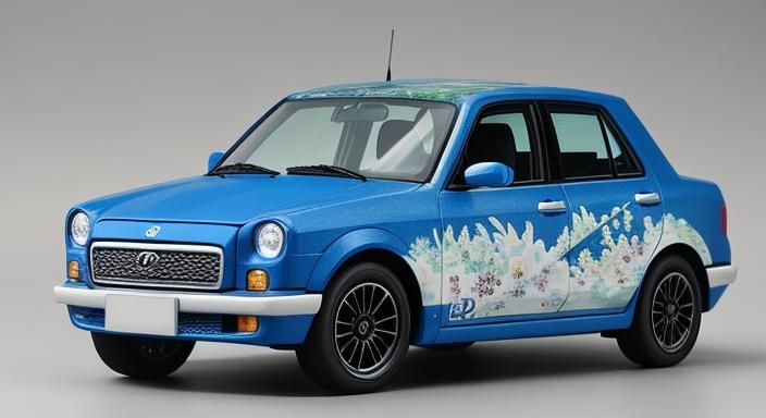 Steampunk Motorcycle Made of Paper