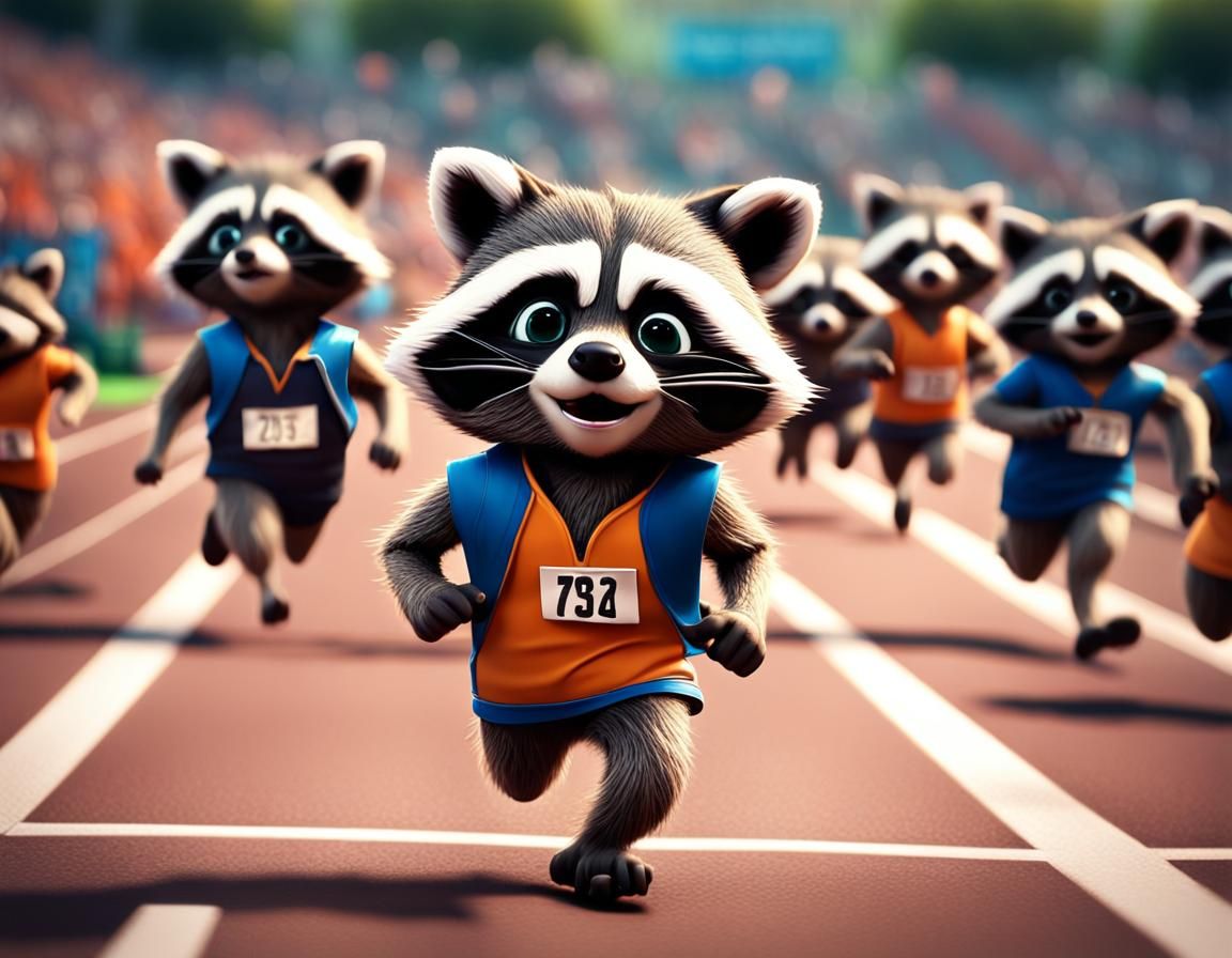 Olympic Marathon  by @Grogu 