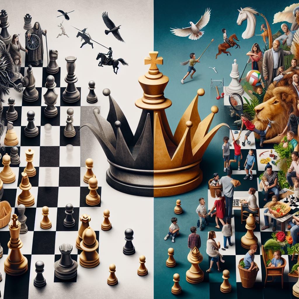“In life, unlike chess, the game continues after checkmate.”