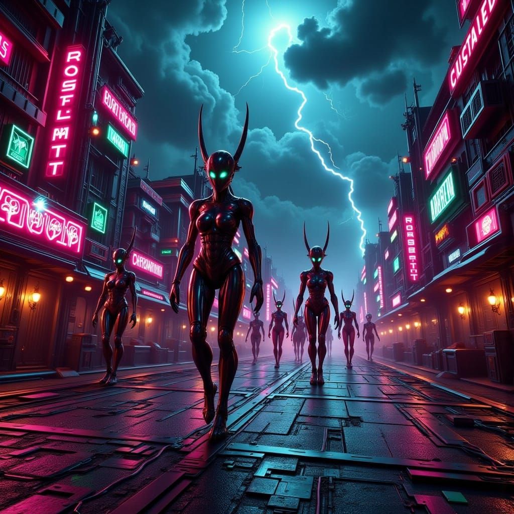 Robots Invade Roswell