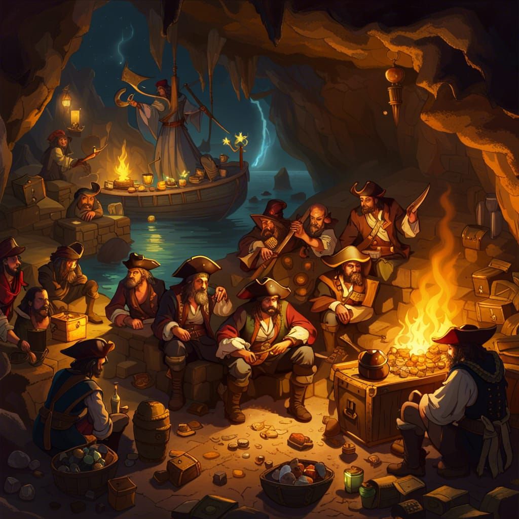 pirate hideout