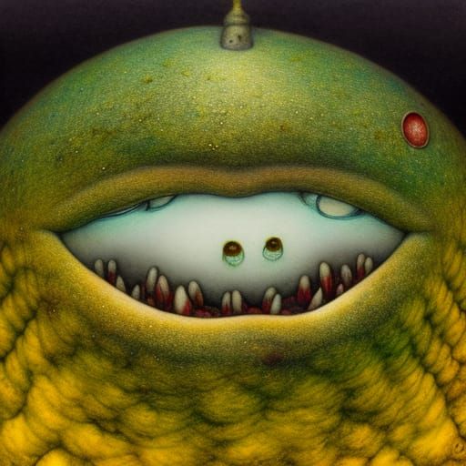 landscape by Naoto Hattori and Emil Nolde