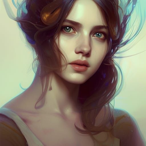 Mushroom girl