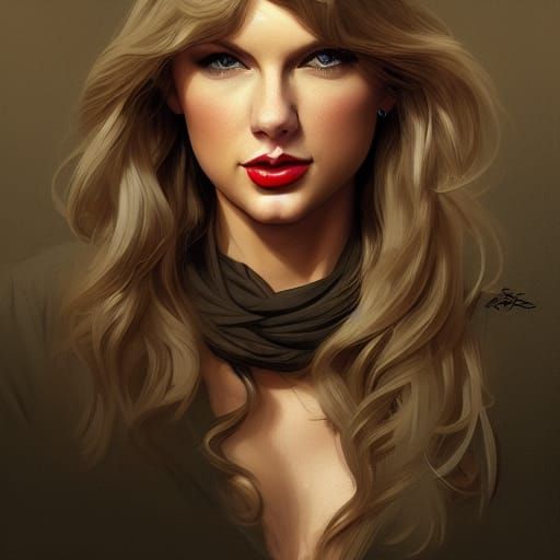 Taylor Swift in Desert military - AI Generated Artwork - NightCafe Creator