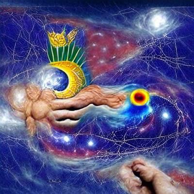Creation of universe by cosmic energy