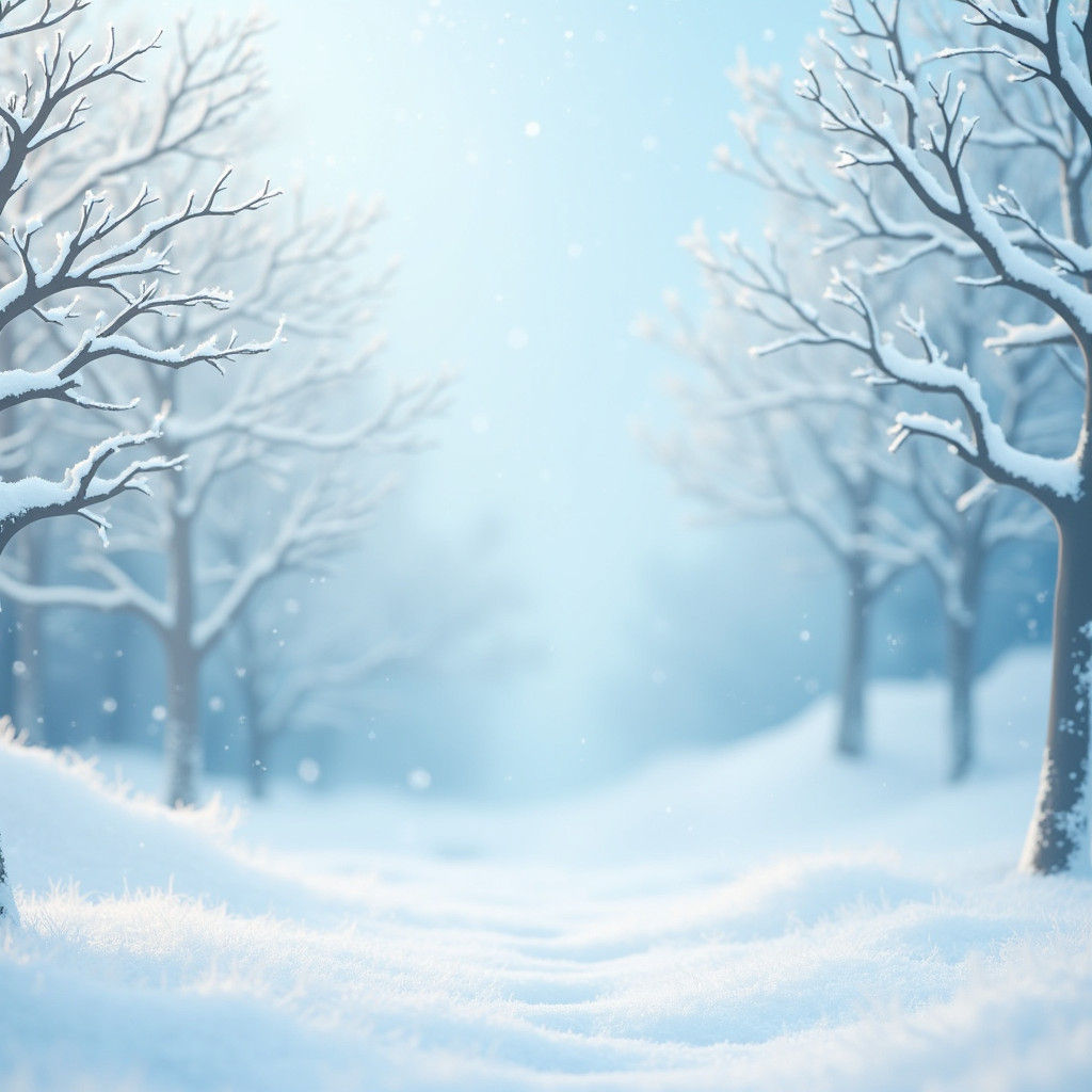 elegant white and blue winter background with fine art paper cut design