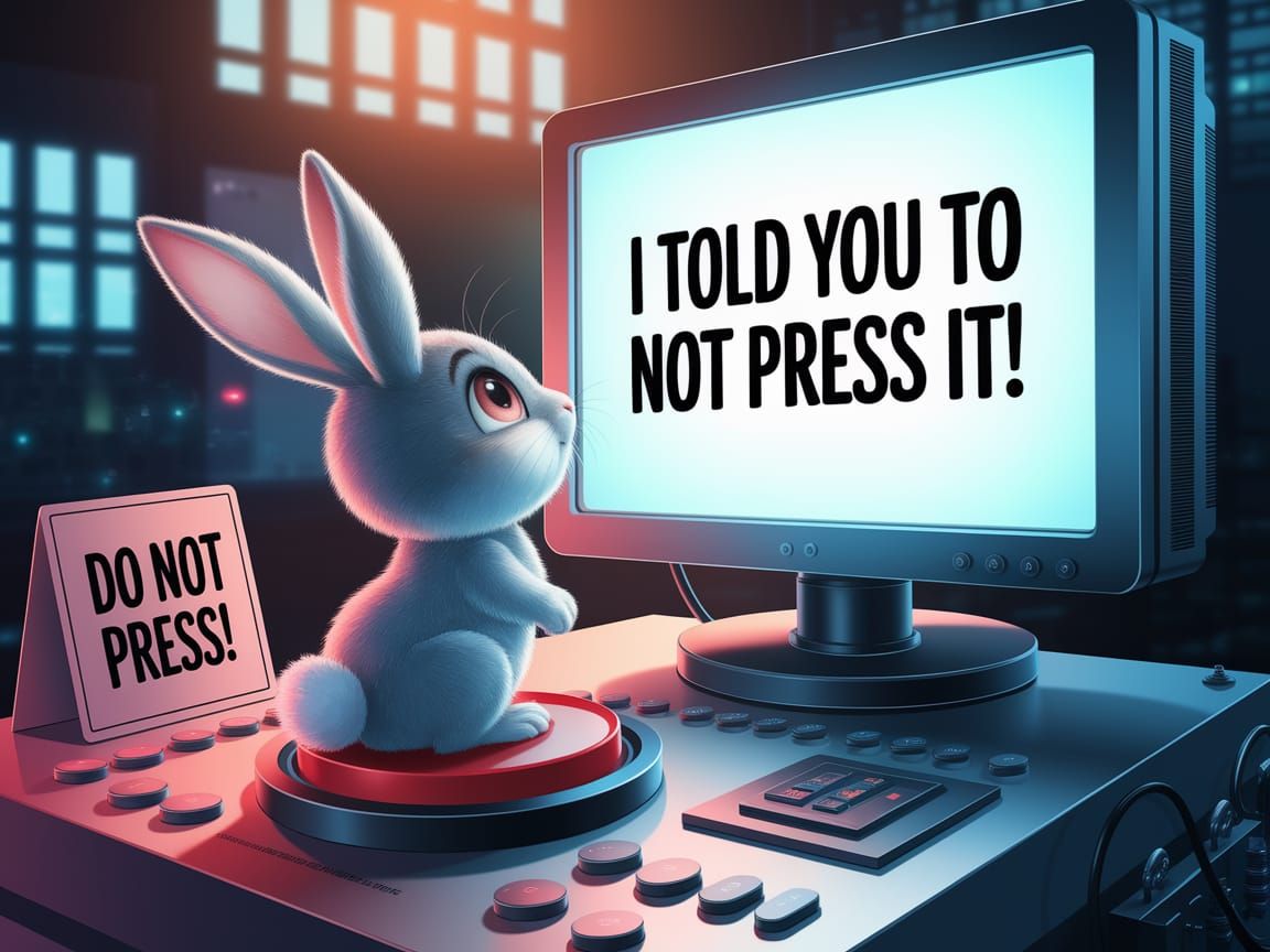 Wittle Wabbits Won't Wisten  by @Maids Are Life Maids are Justice