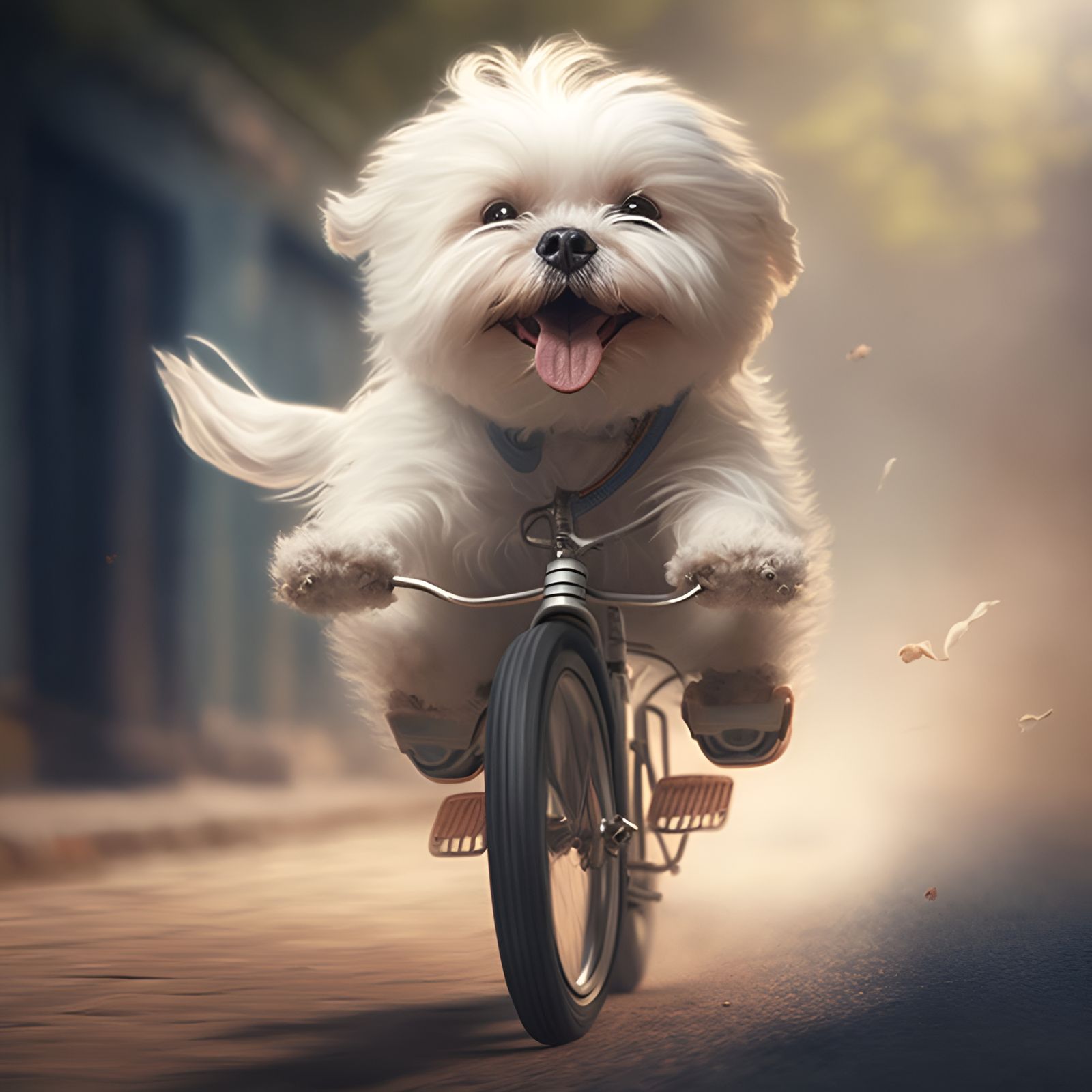 “Walk? Let’s ride!”