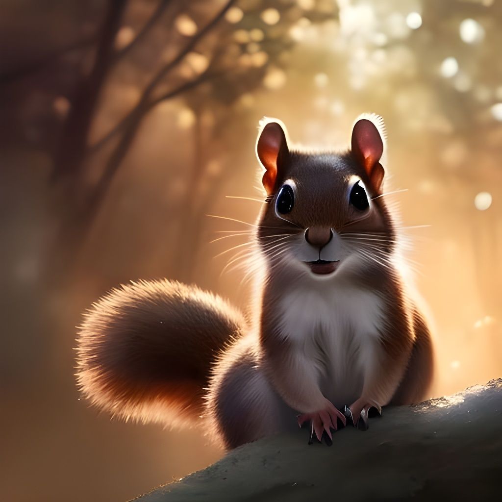 Did you just say you’ve brought some nuts for me!!!?  by @Donna