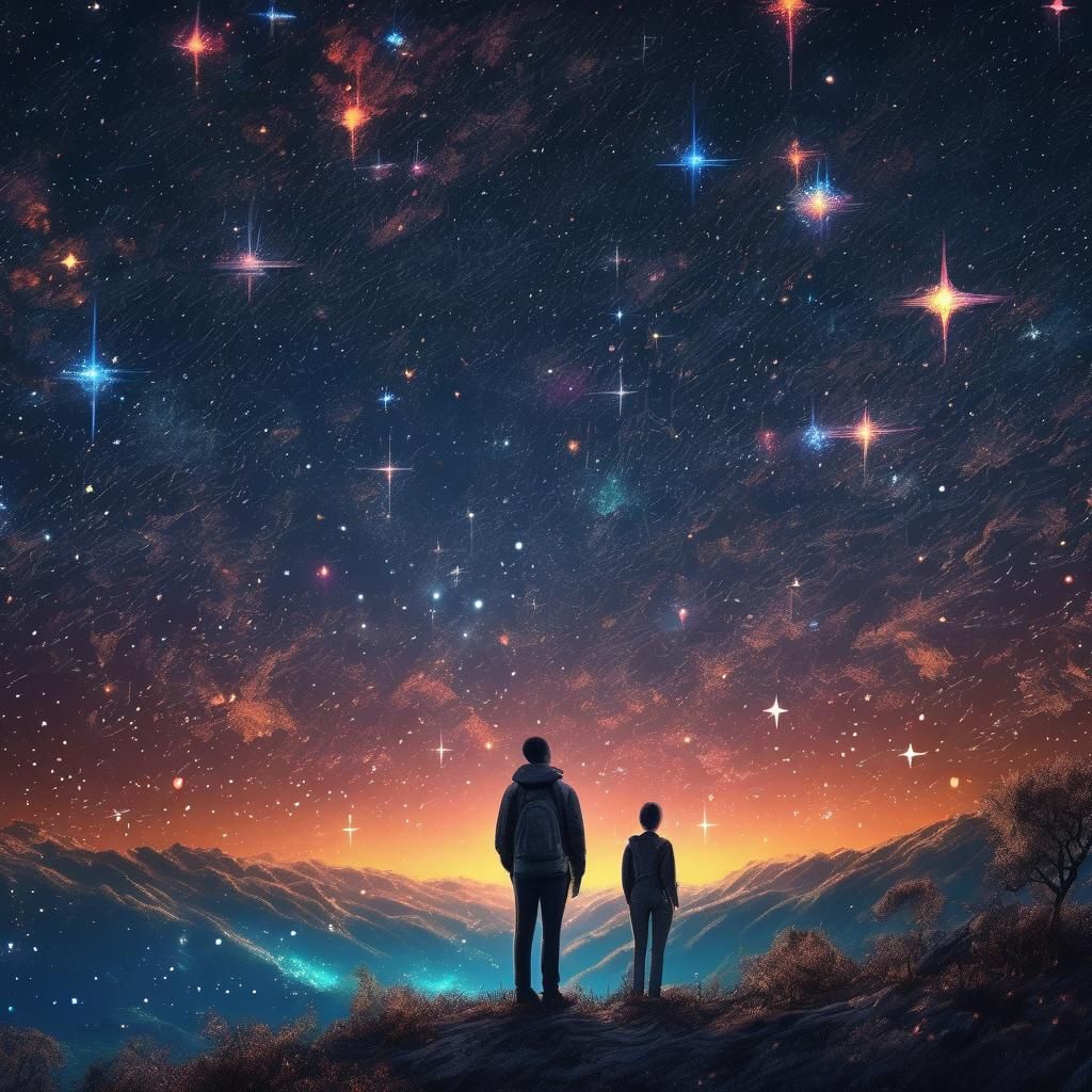 Watch the stars  by @freetoken