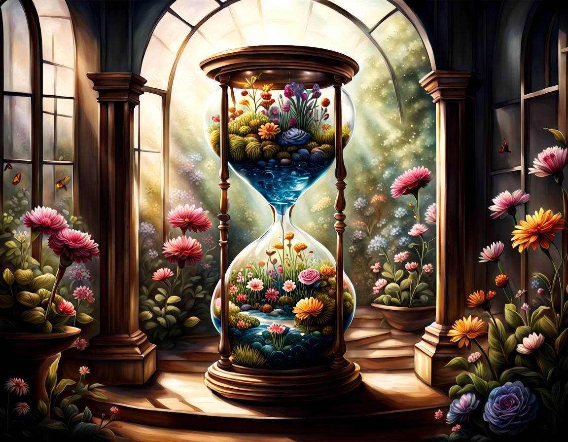 Garden in a Hourglass