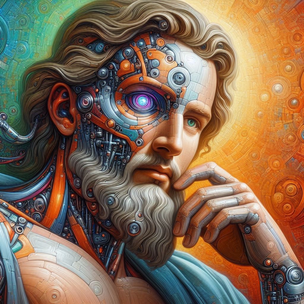 Michelangelo the Cyborg