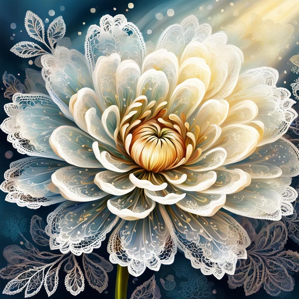 Blooming flower
