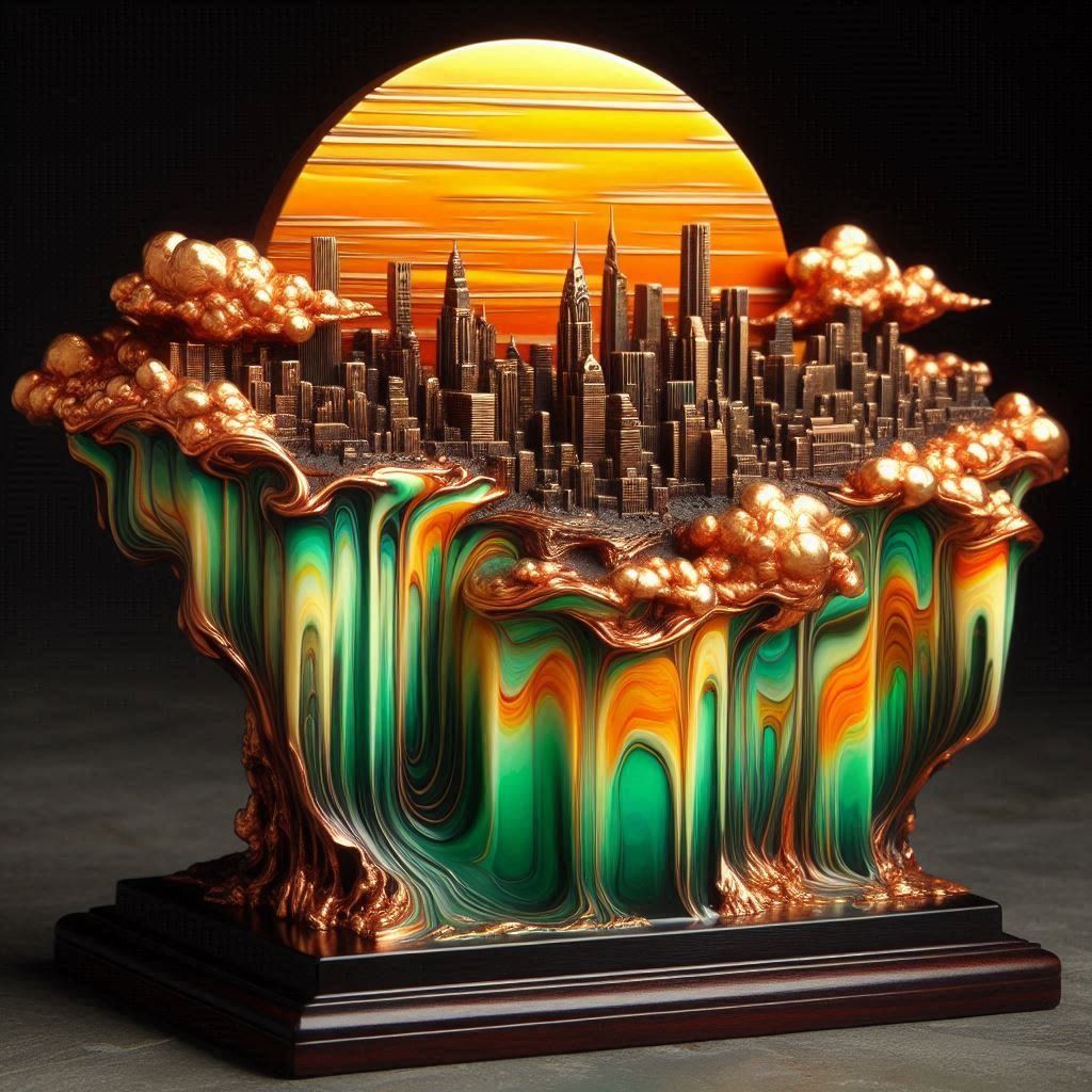 Melting Cityscape