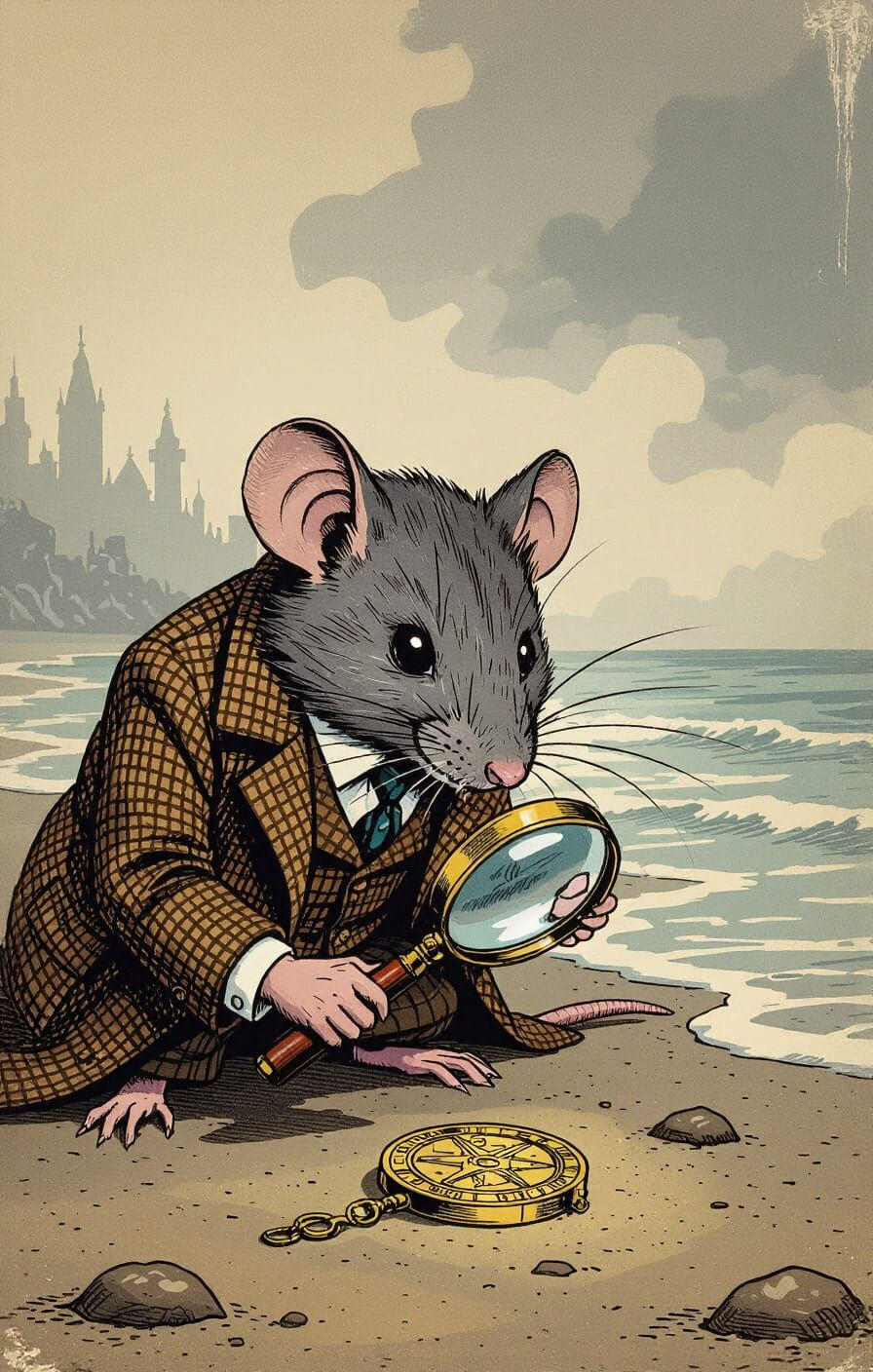 Detective A.Nunsuch in action