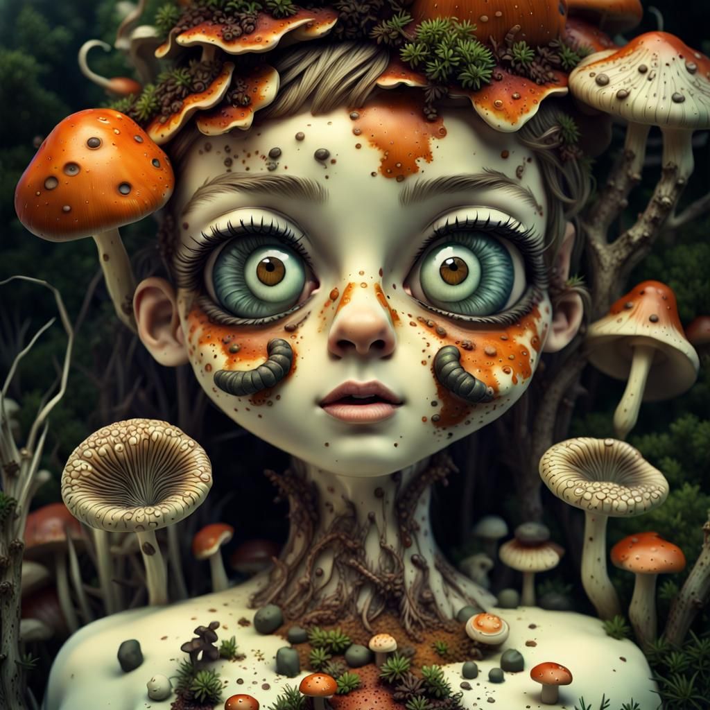 Fungi Girl 8464