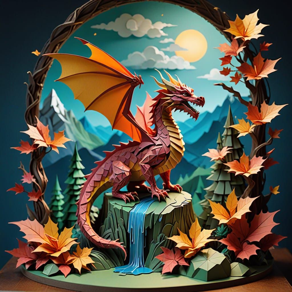 Paper Worlds  by @Valkris