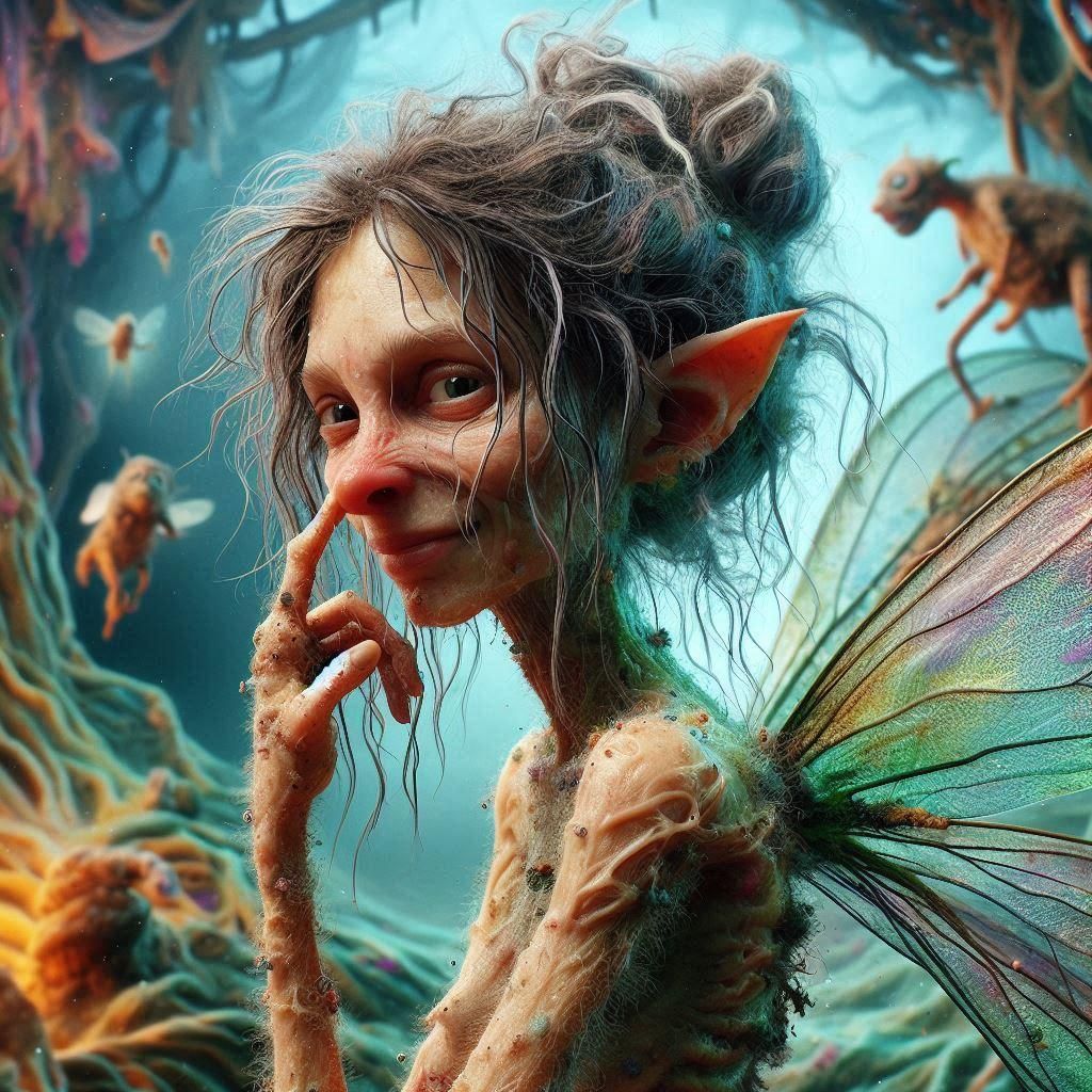 Hairy fairy lover family