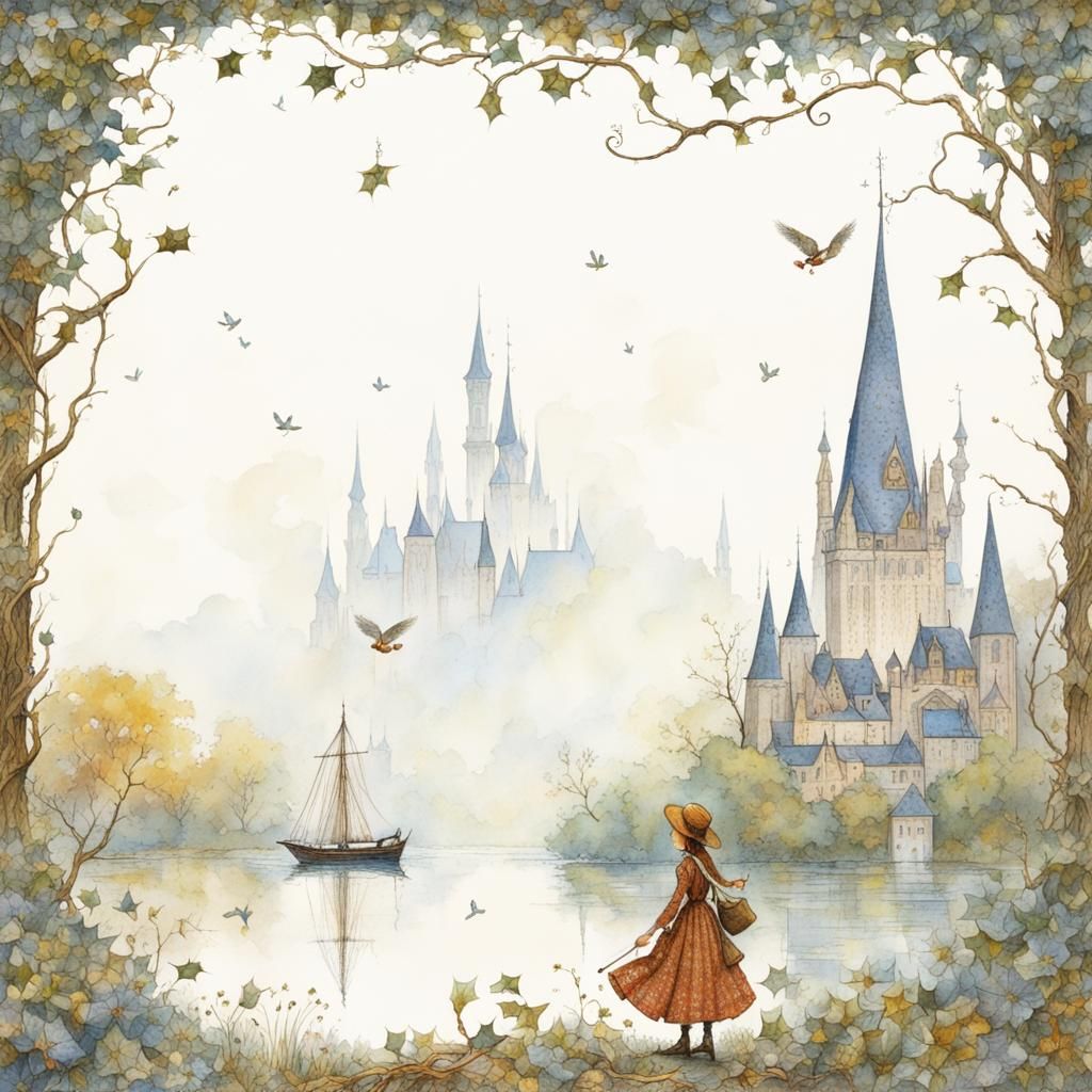 A magical (Keith Thompson:1.4) world, where (Holly Hobbie:1....