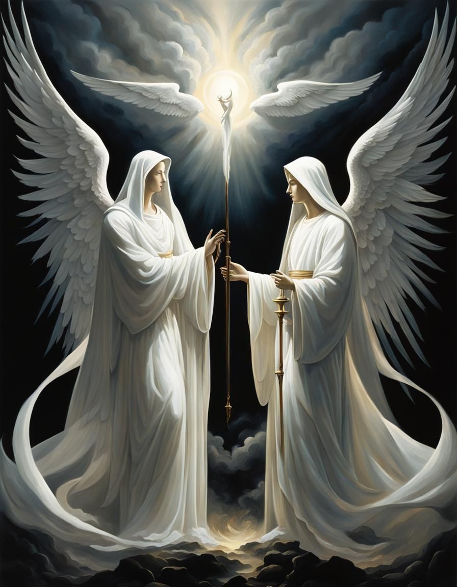 A symbolic representation of the duality between good and ev...