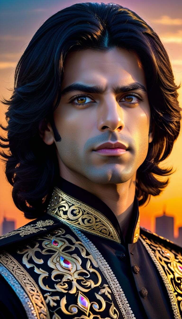 Persian prince - AI Generated Artwork - NightCafe Creator