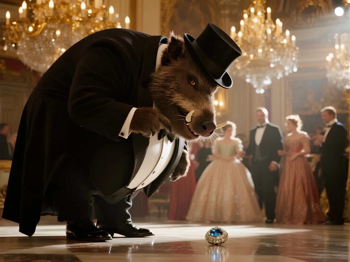 She'll be surprised ....