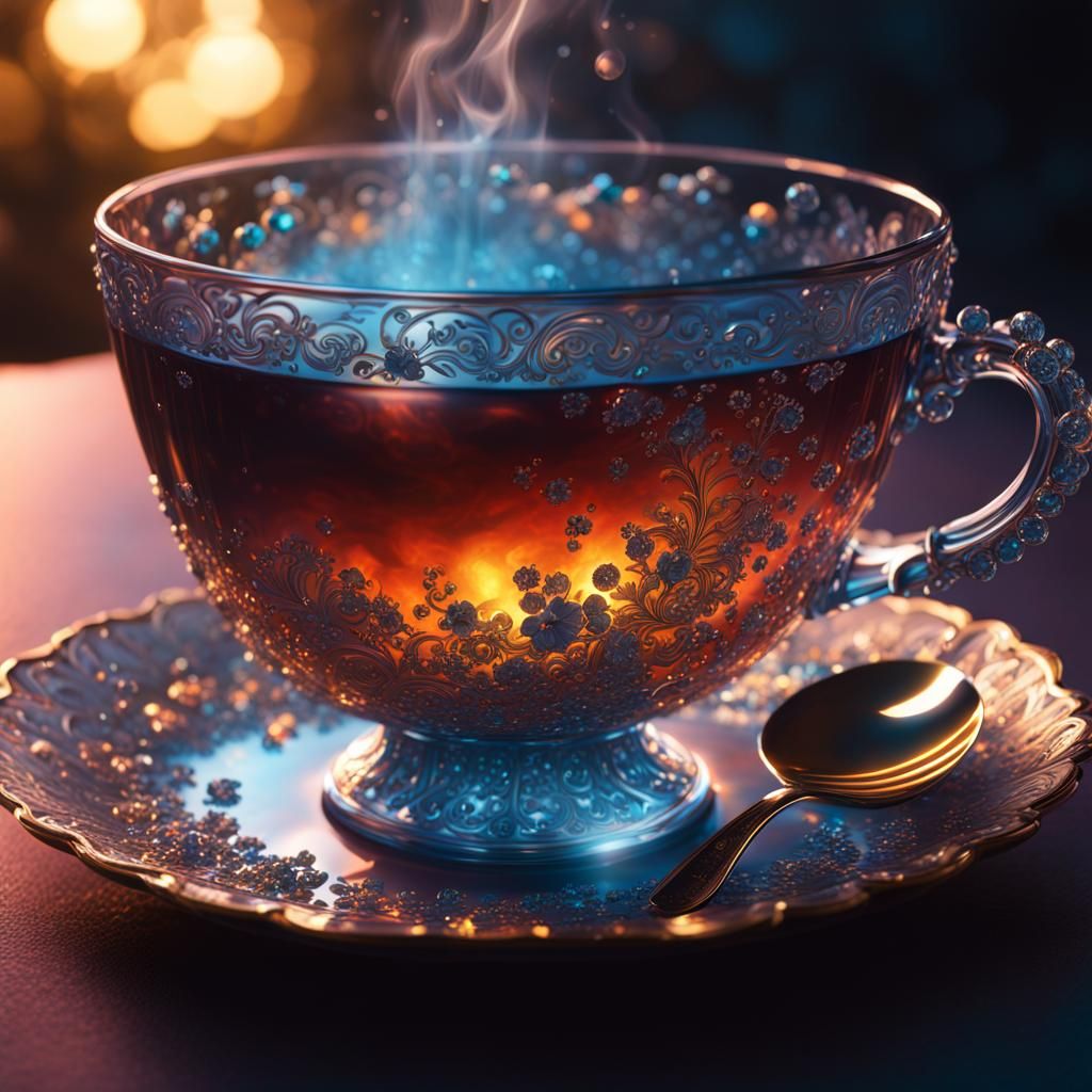 Cloudy Bubbling Teatime. #2