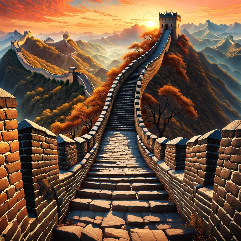 The Great Wall of China Path