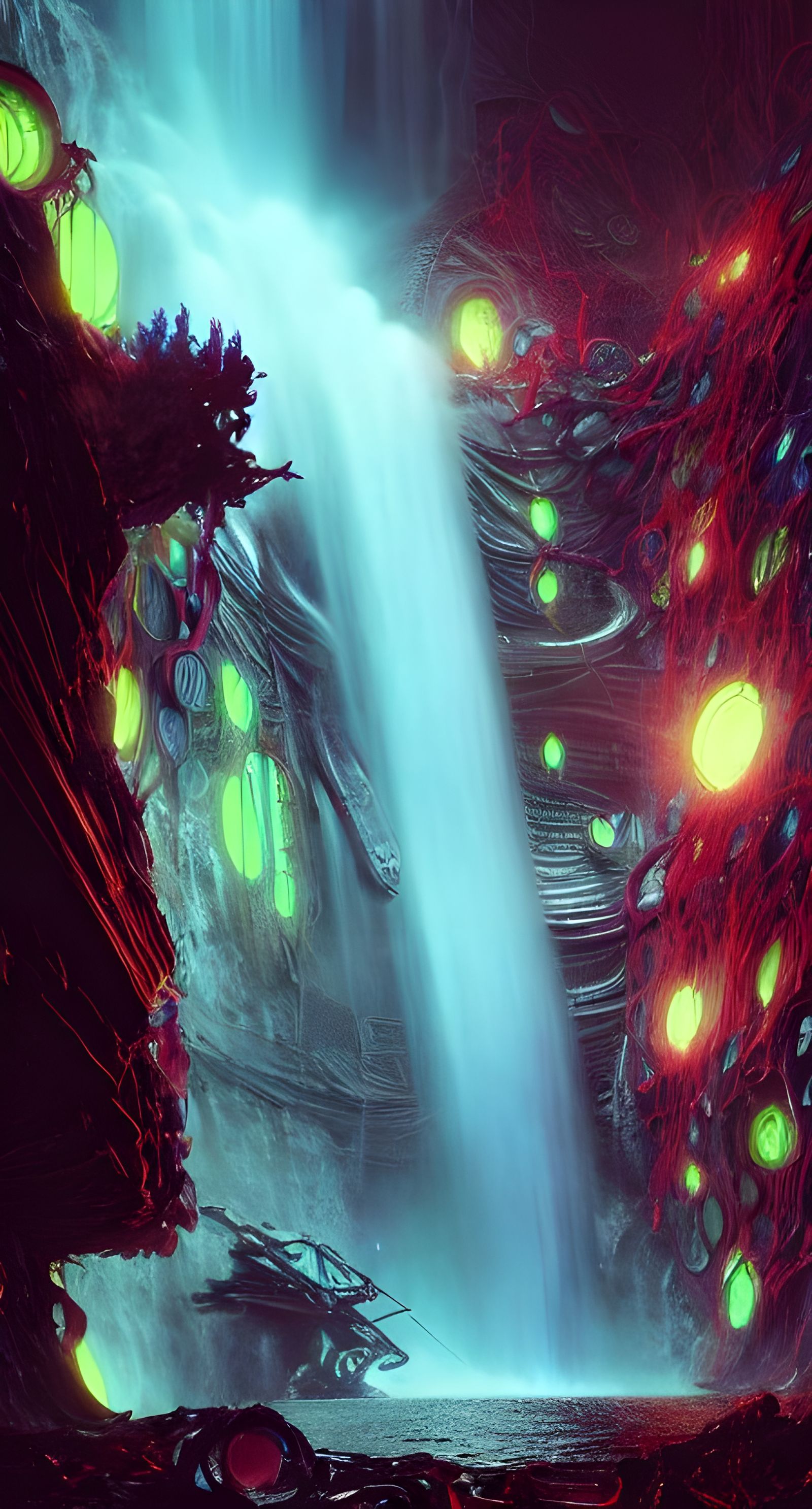 Extrasolar Waterfall |