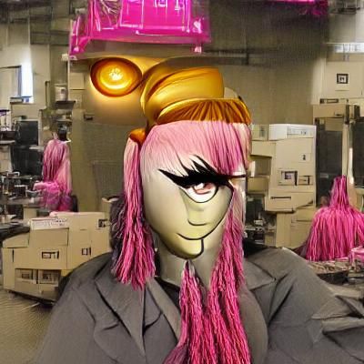 The Demiurge, head manager at the E-Girl assembly Factory.