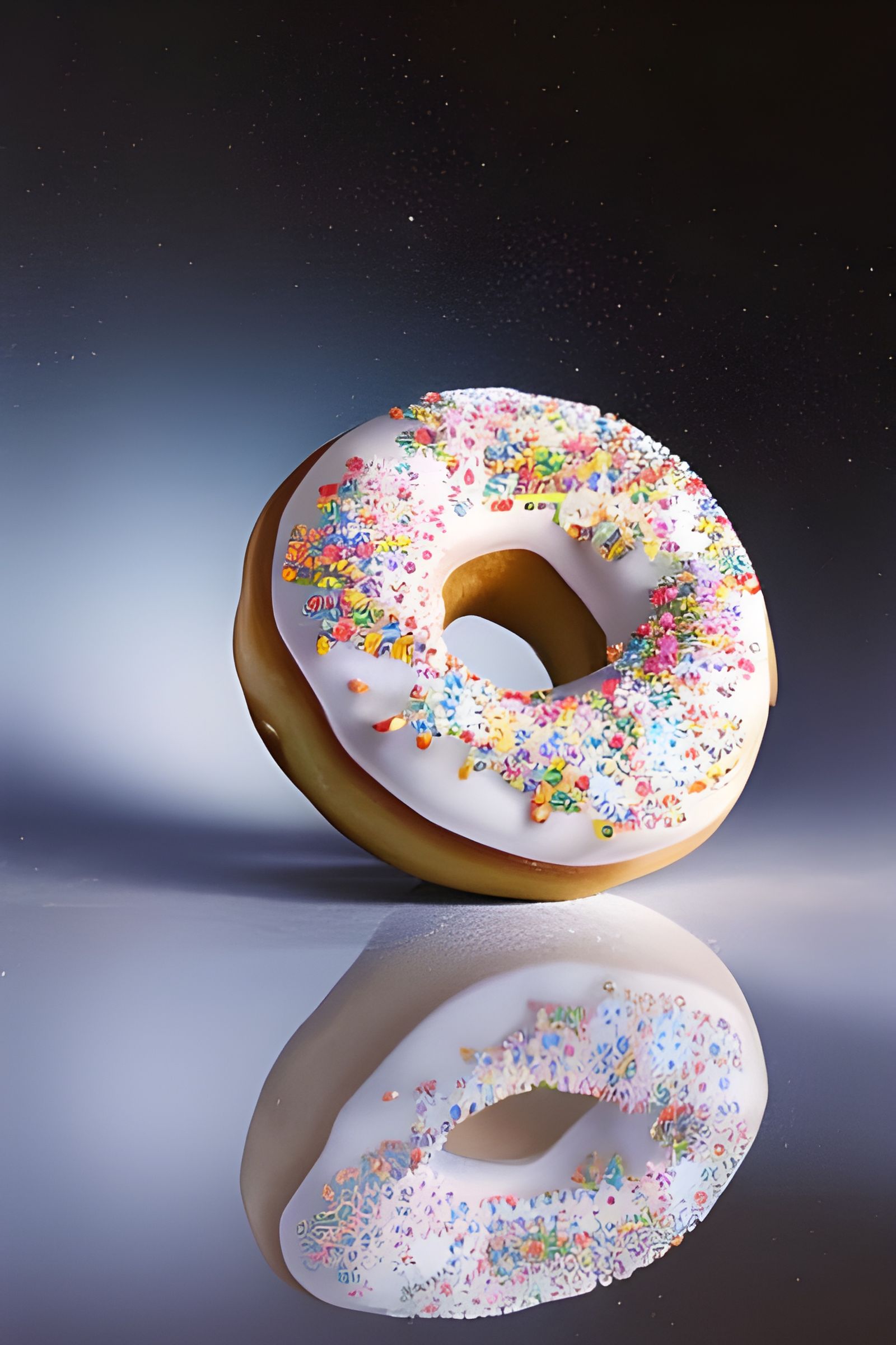 The Leaning Donut   by @Tracie