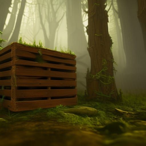 The Box Abandoned In The Forest Was Still Nailed Shut...