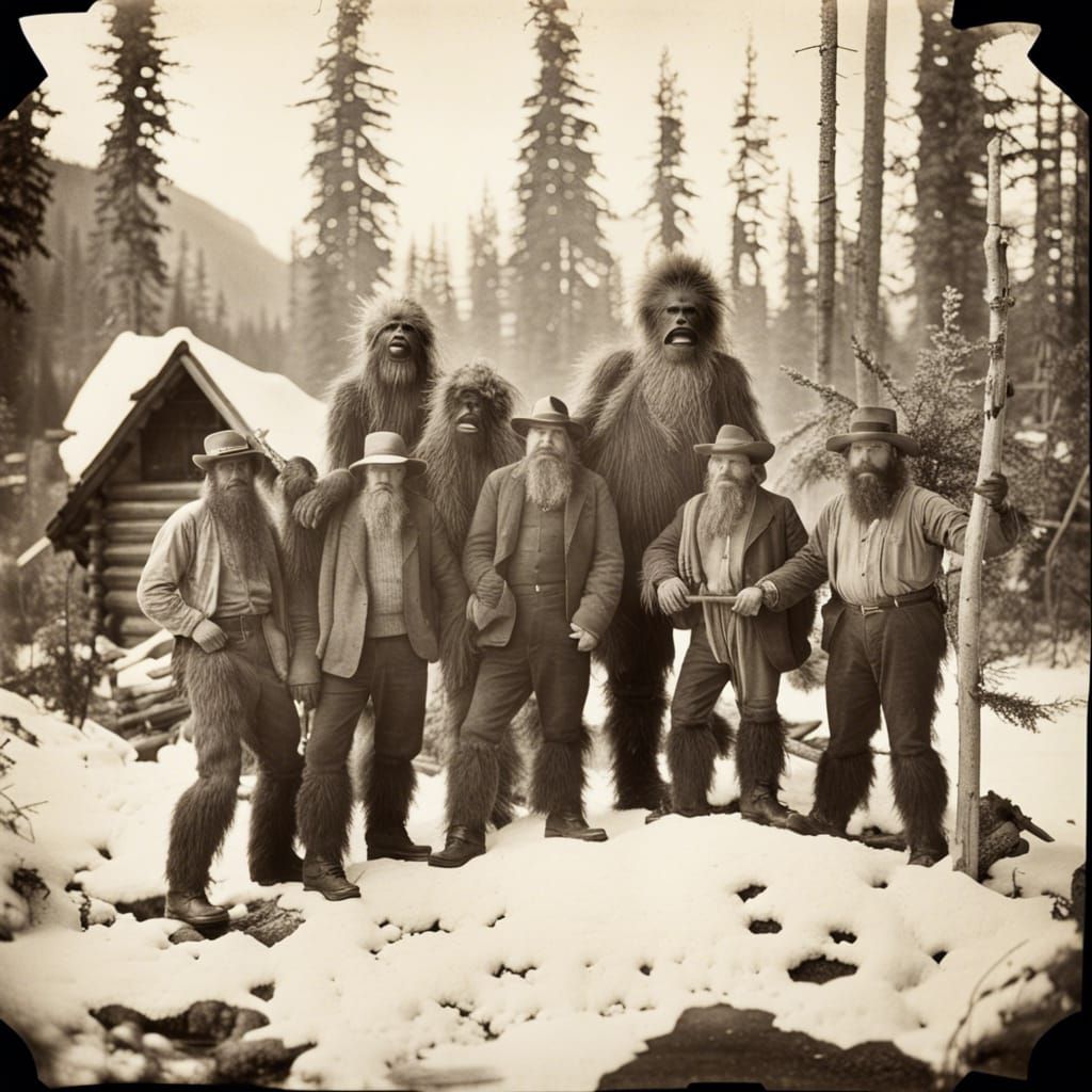 Gold rush, Alaska 1896. - AI Generated Artwork - NightCafe Creator