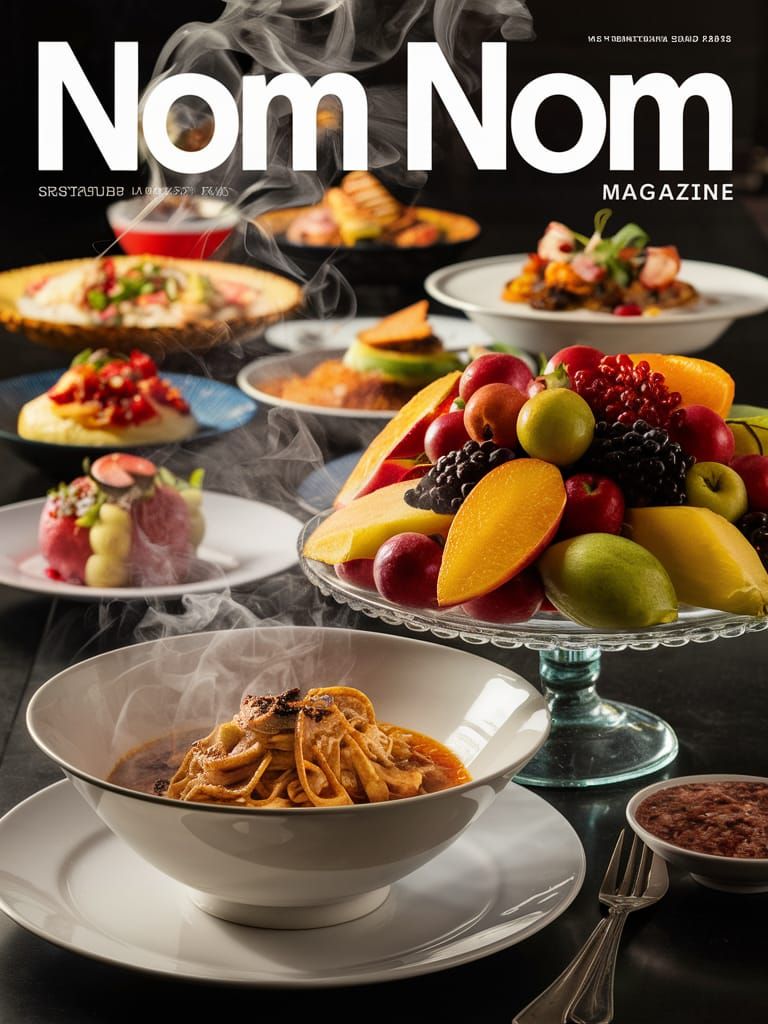 Nom Nom Magazine  by @Obiwansleepy