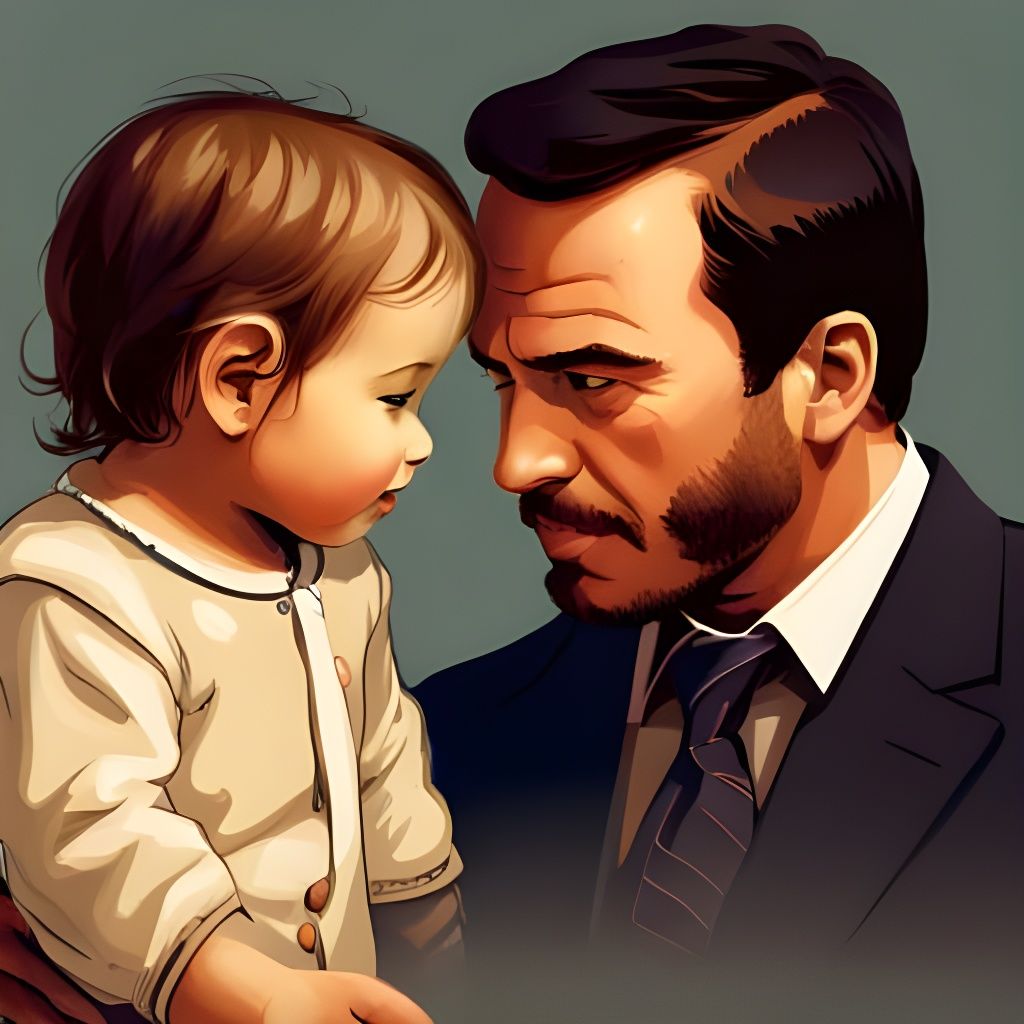 A girl's first great love, her Father  by @SirHeckerich