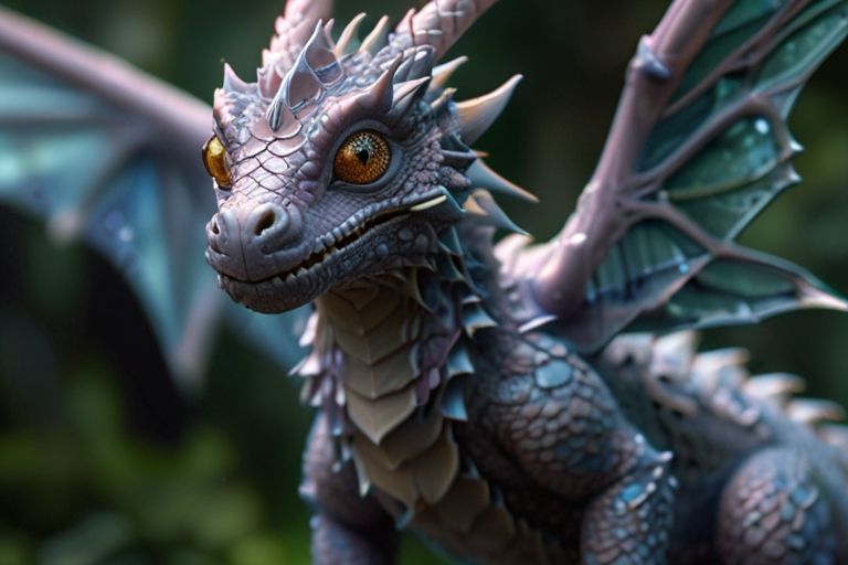 Fairy Dragon Closeup