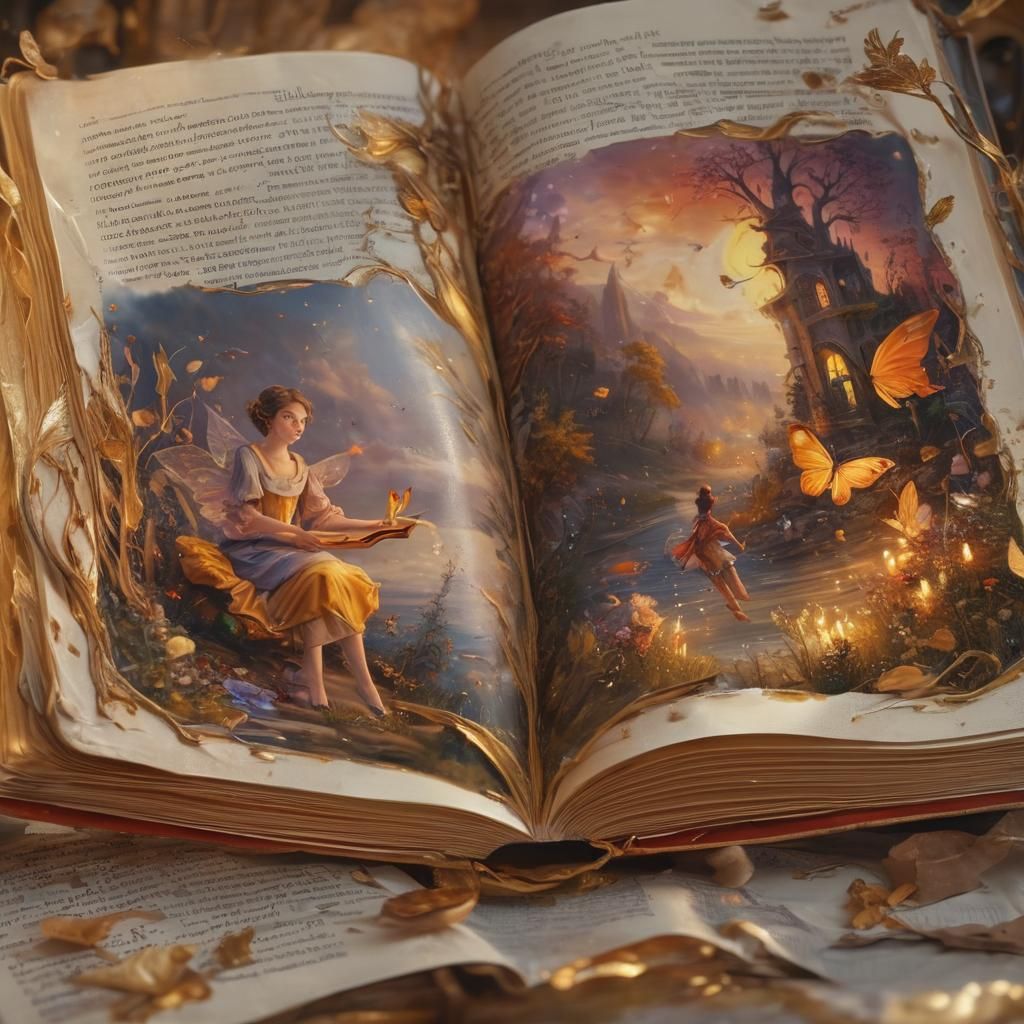 Magical Fairy Tale Book Comes to Life