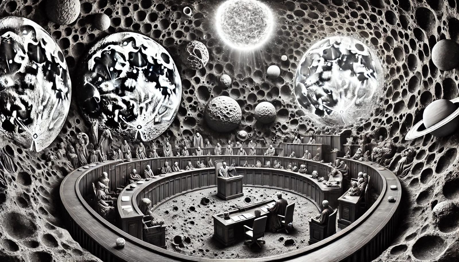 Celestial courtroom - “The People of the Cosmos v. The Moon” #2