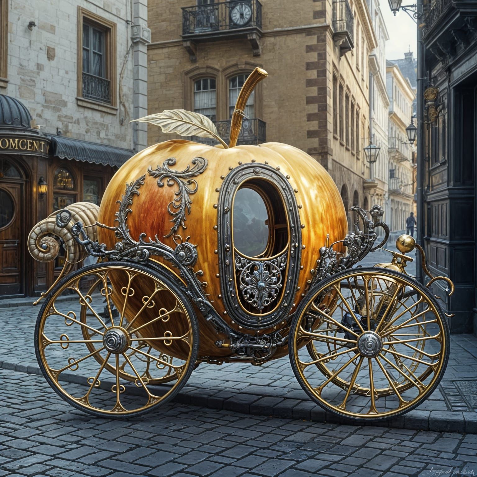 Apple Carriage  by @Antinomy