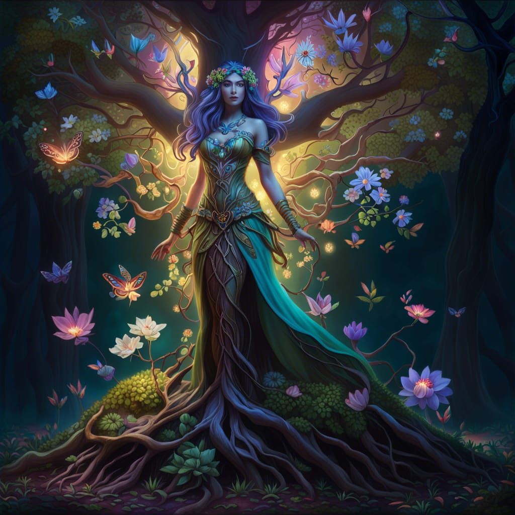 Dryad - AI Generated Artwork - NightCafe Creator